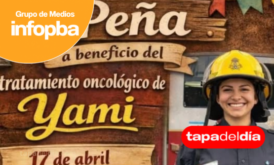 Solidaridad en Pergamino: organizan una peña para ayudar a una bombera que enfrenta un tratamiento fuera de la ciudad