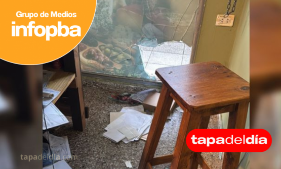 Golpe en la madrugada: rompieron una fiambrería y escaparon con dinero, mercadería y herramientas