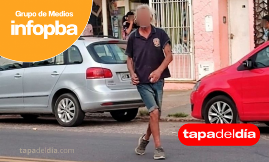 Intentó agredir a una policía en un patio ajeno y fue reducido con un disparo antitumulto