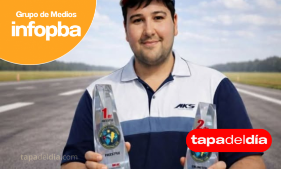 Cereseto campeón del mundo: de Pergamino a la cima del aeromodelismo internacional