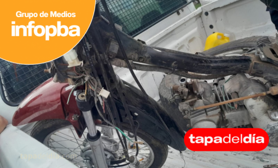 Le robaron la moto, la rastreó por su cuenta y destapó un desarmadero ilegal