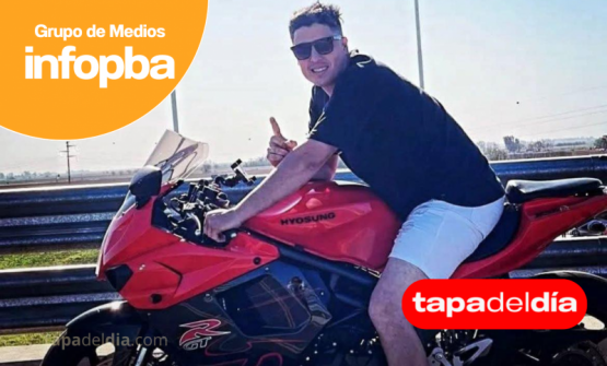 Cadena de oración por joven motociclista grave tras choque en Ruta 32