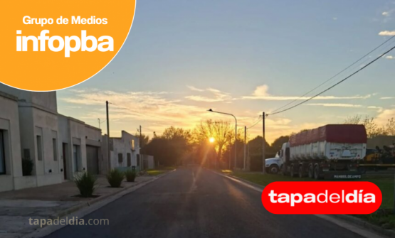 Pergamino avanza con obras de pavimento y bacheo en Manuel Ocampo y Pinzón para mejorar calles