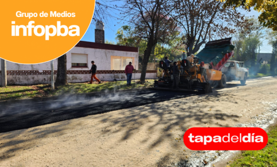 Pergamino avanza con nuevas obras de pavimentación para mejorar la circulación en Urquiza