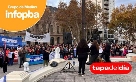 Pergamino marchó en Plaza Merced a 11 años de Ni Una Menos: fuerte reclamo por justicia y fin de los femicidios