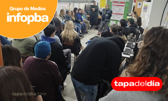 Defensa Civil capacitó en RCP y primeros auxilios en la Escuela Nº 401 de Pergamino