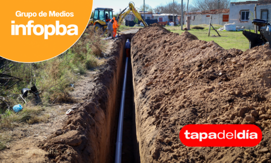 El Barrio 12 de Octubre suma una nueva obra de cloacas y avanza la red de infraestructura