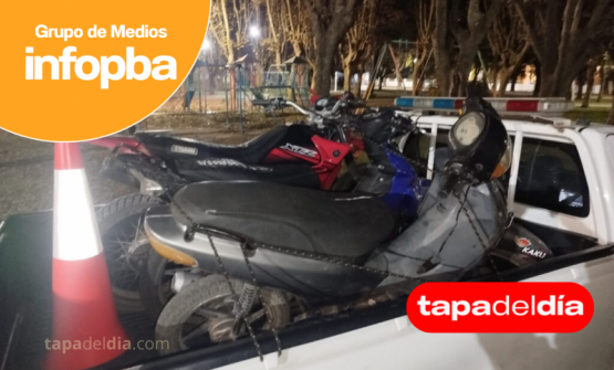 Tolerancia Cero en Rancagua: secuestran cinco motos durante un operativo de control y prevención