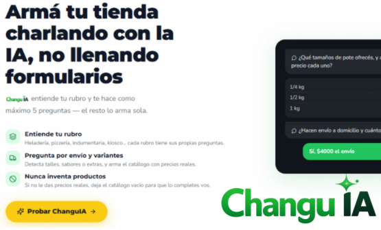 Changuito: La IA que arma la tienda online charlando con el comerciante
