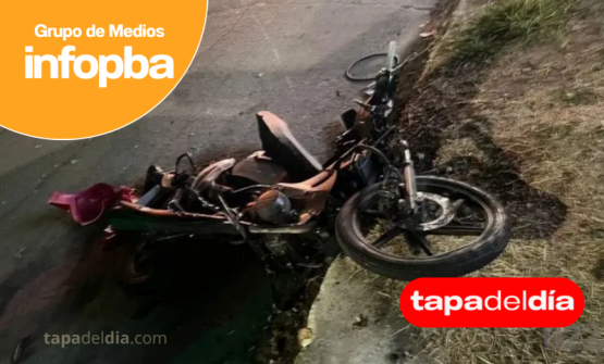 Moto abandonada y fuga: investigan a un motociclista que escapó tras chocar contra un auto en Pergamino