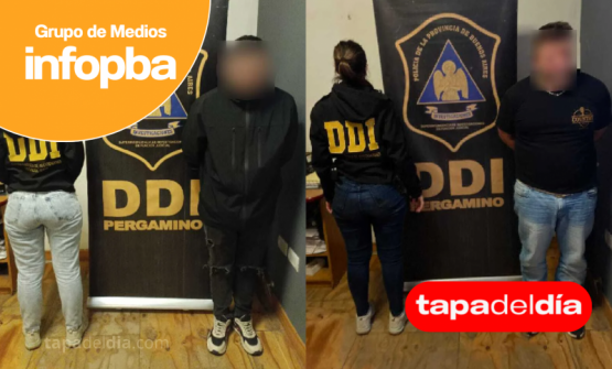 La DDI Pergamino esclareció el robo a un remisero y detuvo a tres sospechosos