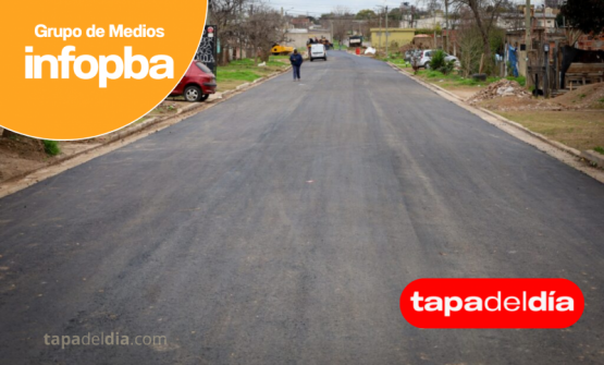 Barrio Acevedo suma nuevas calles asfaltadas y mejora la conexión con el centro de Pergamino