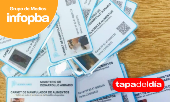 Los carnets de manipulador de alimentos ahora tienen vigencia permanente