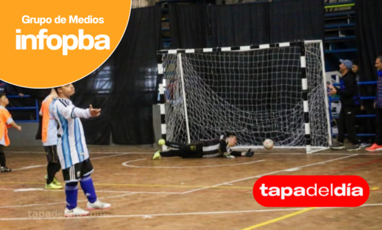 “Manu” Baldoni compartió un fin de semana con la Selección Argentina de Futsal
