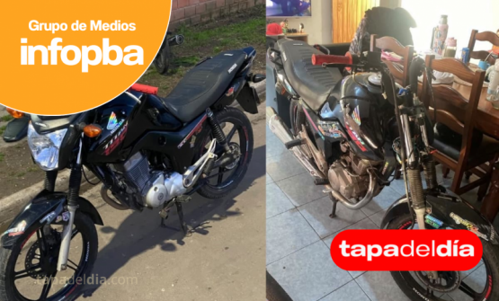 Fue a buscar a su hermana a una fiesta y terminó con su moto robada en Pergamino