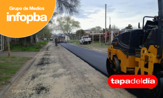 Pergamino avanza con nuevas obras de pavimentación y cordón cuneta en distintos barrios